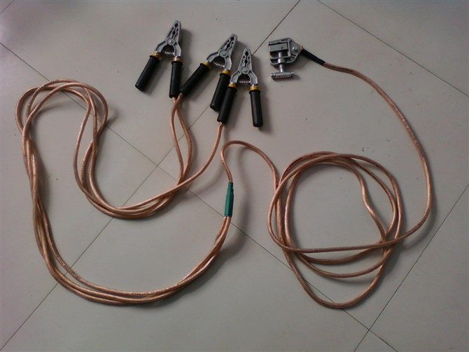 Erdungs-Ausrüstungs-tragbares Stecker-Erdungskabel/persönliche Sicherheits-Erdungsdraht