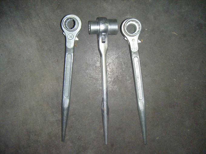 Starker doppelter Größen-Sockel-Ratschen-Schlüssel-Bau-Gestell-Schlüssel