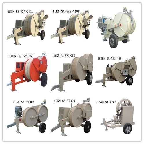 Obenliegender aufreihender Energie-Bau-Leiter des hydraulische Abziehvorrichtungs-Spanner-3T, der Maschine aufreiht