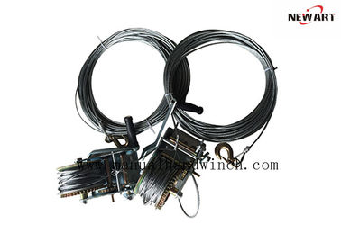 China 60m Kabel-verzinkte Handkran-Hochleistungshandkurbel und 1000 lbs Marinehandhandkurbel mit gewebtem Material fournisseur